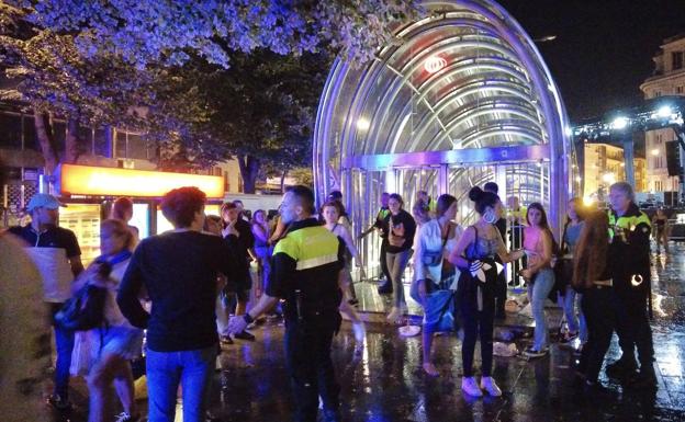 Interrumpido durante una hora el servicio del metro en el centro de Bilbao por un arrollamiento