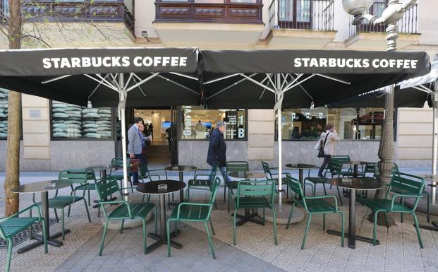 Starbucks abrirá el 27 de septiembre la cafetería de la Plaza Moyua