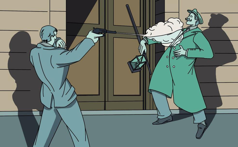 La muerte en Bilbao de Sanjurjo, un sereno gallego sin suerte