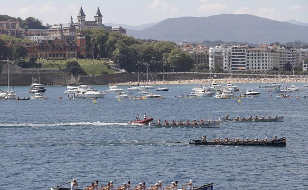 Urdaibai remará por la calle tres en la decisiva jornada de La Concha