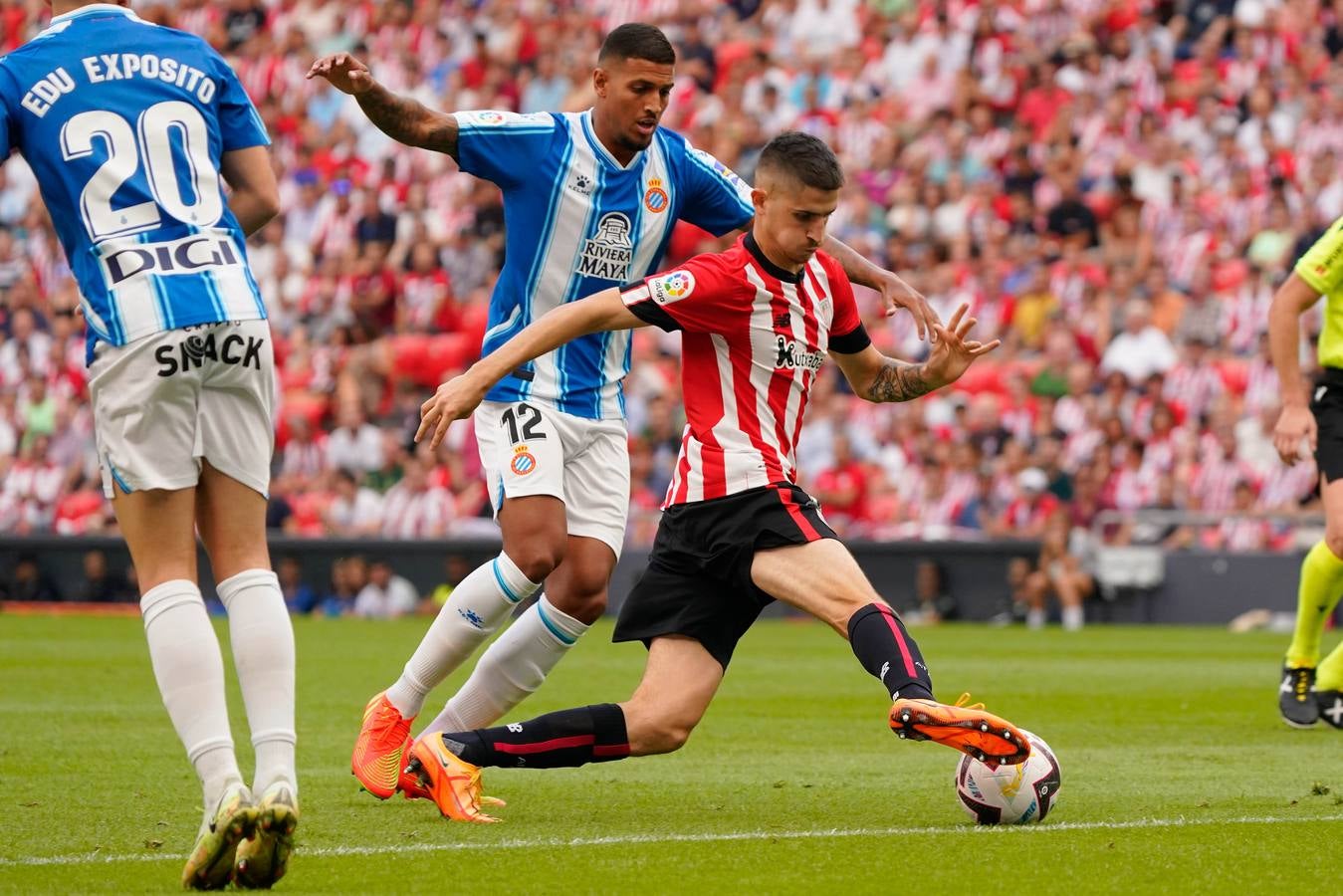 Las mejores imágenes del Athletic- Espanyol en San Mamés