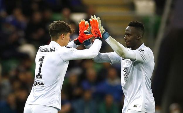 Kepa, titular con el Chelsea medio año después