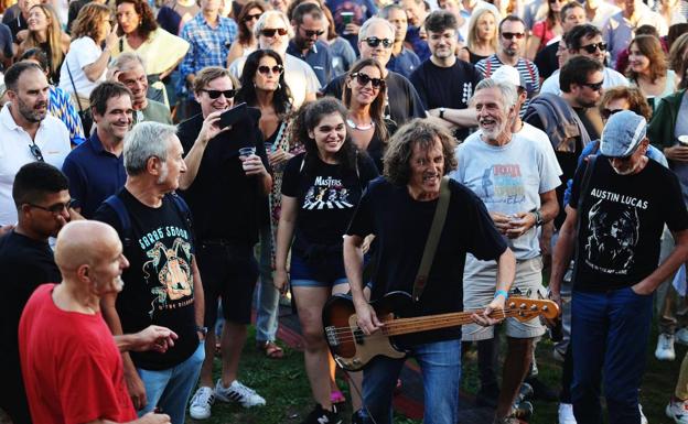 Guitarras y solidaridad en el festival de Getxo