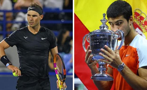 Nadal felicita a Alcaraz y le augura un futuro prometedor