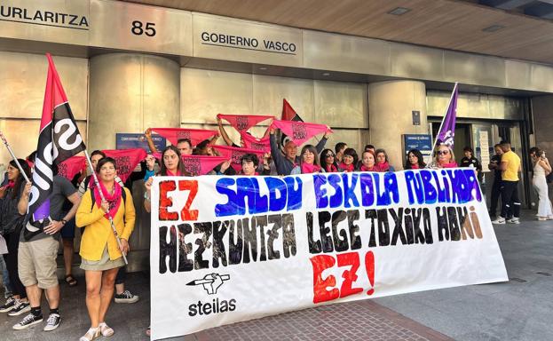 Steilas buscará alianzas con otros sindicatos para convocar movilizaciones contra el borrador de la ley educativa vasca