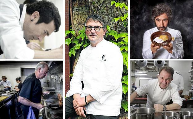 Cinco cocineros vascos, entre los cien mejores del mundo