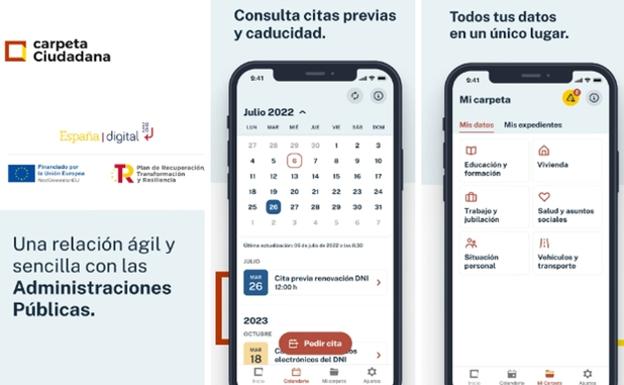 Ya está disponible 'Mi Carpeta Ciudada', la app del Gobierno que reúne toda tu documentación