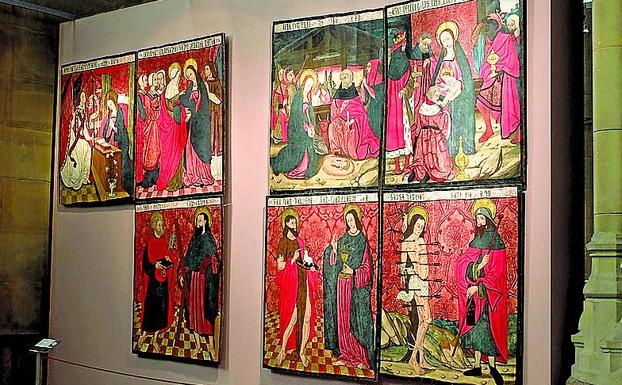 La iglesia alavesa de Tortura recupera parte de su esplendor