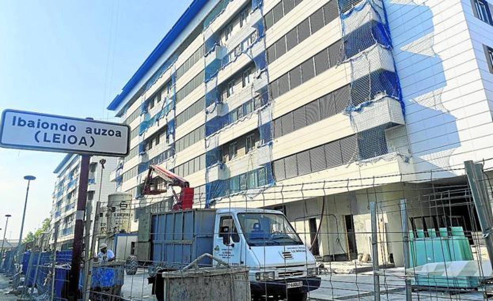 Leioa prevé sortear las 26 viviendas sociales de Ibaiondo este mismo año