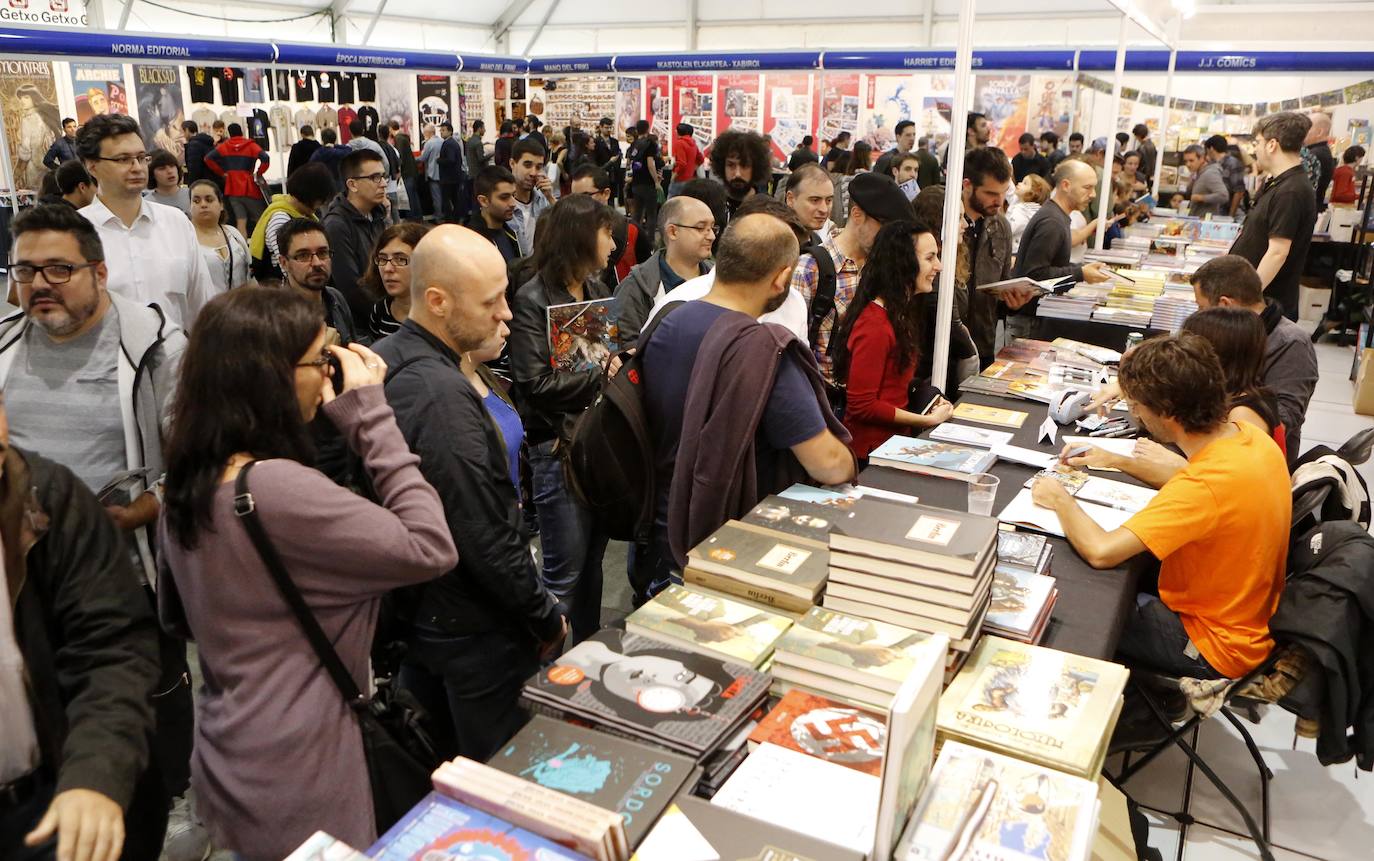 El Salón del Cómic de Getxo celebrará este fin de semana su XX edición a pleno rendimiento