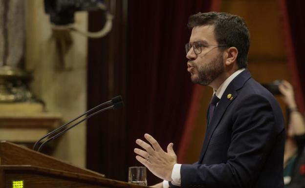Aragonès propone a Sánchez un «acuerdo de claridad» como en Canadá para hacer un referéndum