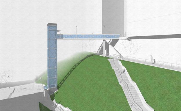 Dos nuevos ascensores municipales mejorarán la accesibilidad en Otxarkoaga