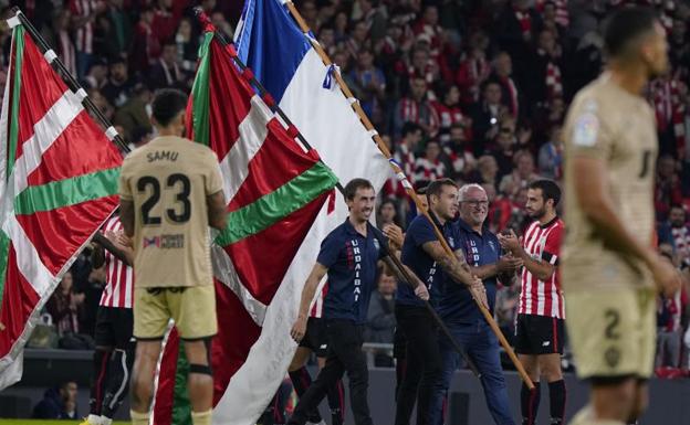 San Mamés homenajea a Urdaibai