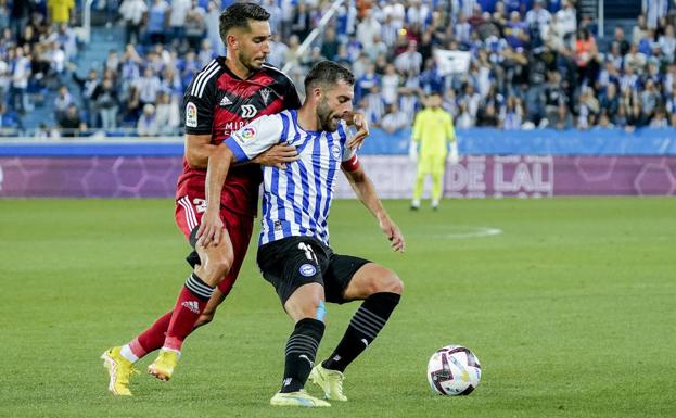 Luis Rioja regresa al once del Alavés