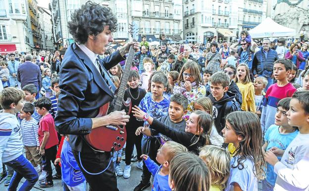 Rock y 'gominolas' para los diez años de la Green Capital