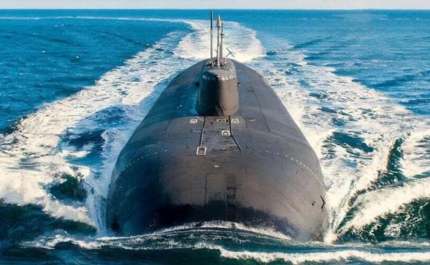 The Belgorod, capable of launching Poseidon atomic torpedoes.