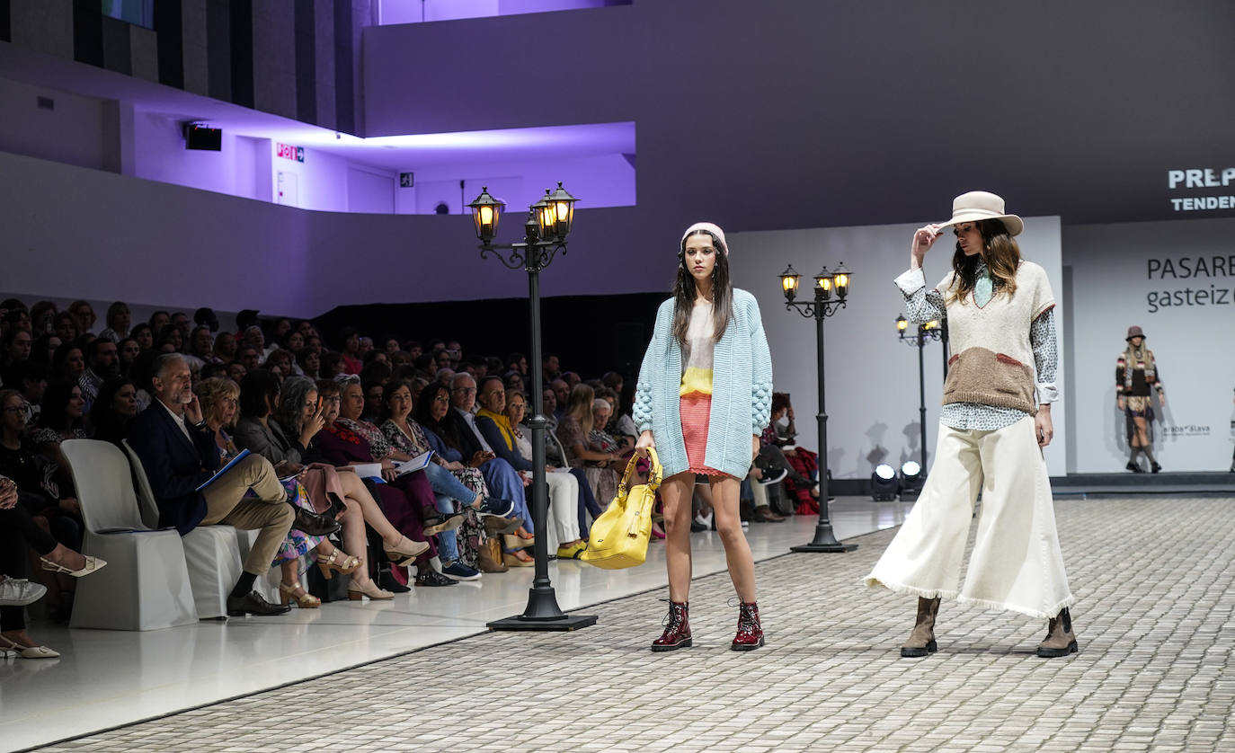 Preparados para el frío con moda local. La propuesta de la pasarela Gasteiz On
