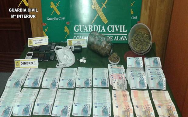 Penas simbólicas para la banda de narcos atrapada en Vitoria con 1.600 kilos de hachís
