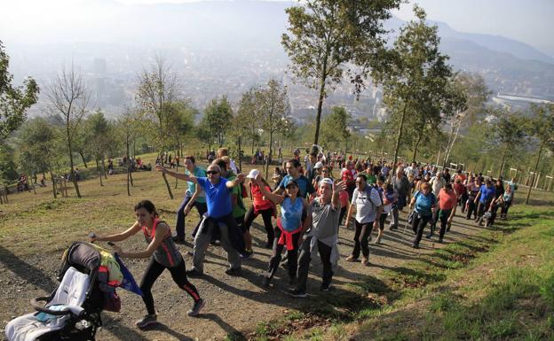 Miles de mendizales subirán de nuevo a Artxanda por una buena causa