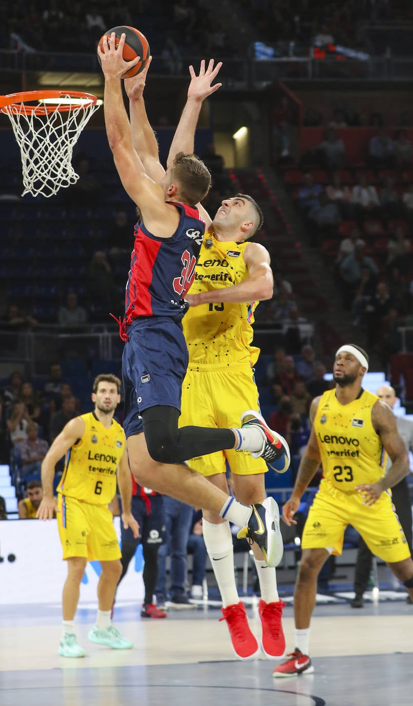 Las mejores imágenes del Baskonia - Tenerife