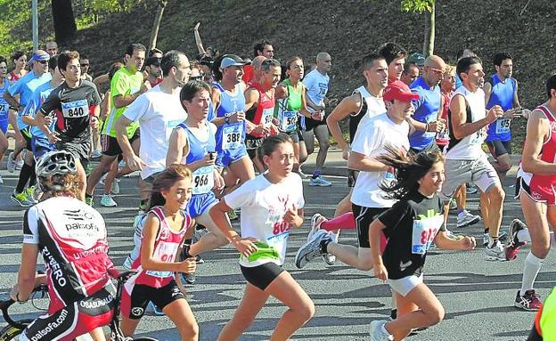La milla nocturna abrirá este viernes la temporada de carreras en Basauri