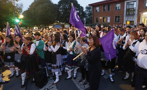 Basauri clama contra las agresiones machistas