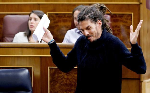 El Supremo ratifica la 'doctrina Batet' que inhabilitó al diputado de Podemos, Alberto Rodríguez