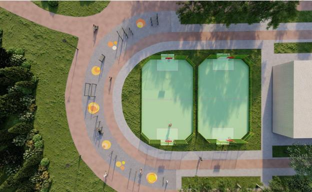 Arrancan las obras para una nueva zona deportiva en el parque Europa