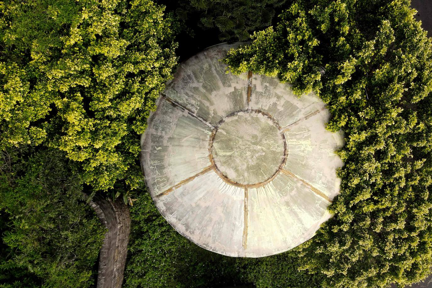 El pueblo OVNI abandonado