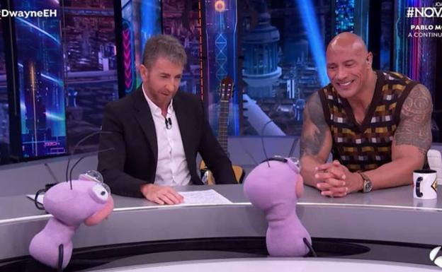 Dwayne Johnson, en 'El Hormiguero': «Si te doy una bofetada te regalo un Rolex»