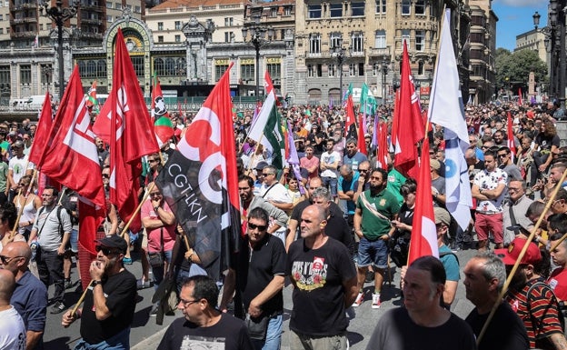 Los sindicatos del Metal de Bizkaia van hoy a la huelga ante la falta de acuerdo sobre el convenio