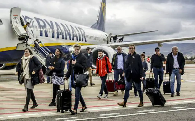 El chárter a Liubliana regresará este mes por primera vez con turistas eslovenos a Foronda