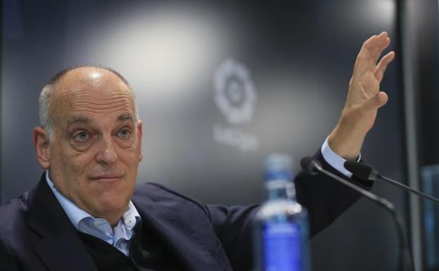 Tebas: «La influencia de Florentino es muy importante en este país»