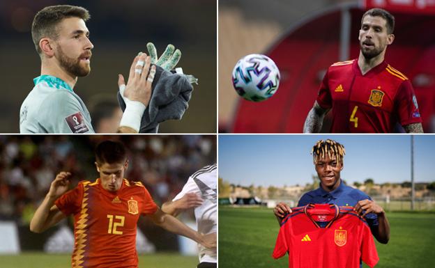 Simón, Iñigo, Sancet y Nico Williams entran en la prelista de Luis Enrique para el Mundial de Qatar