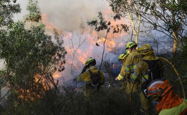 Cantabria registra 48 incendios provocados en un día