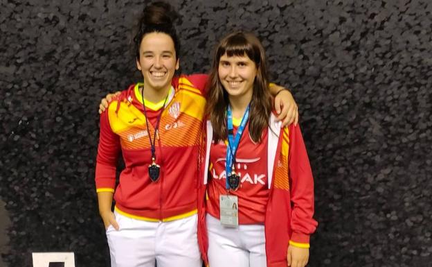 La alavesa Maite Ortiz de Mendibil se proclama campeona del mundo de cesta punta