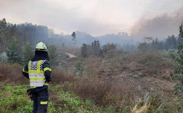 Bizkaia deja de estar en alerta por riesgo de incendios por la bajada de las temperaturas