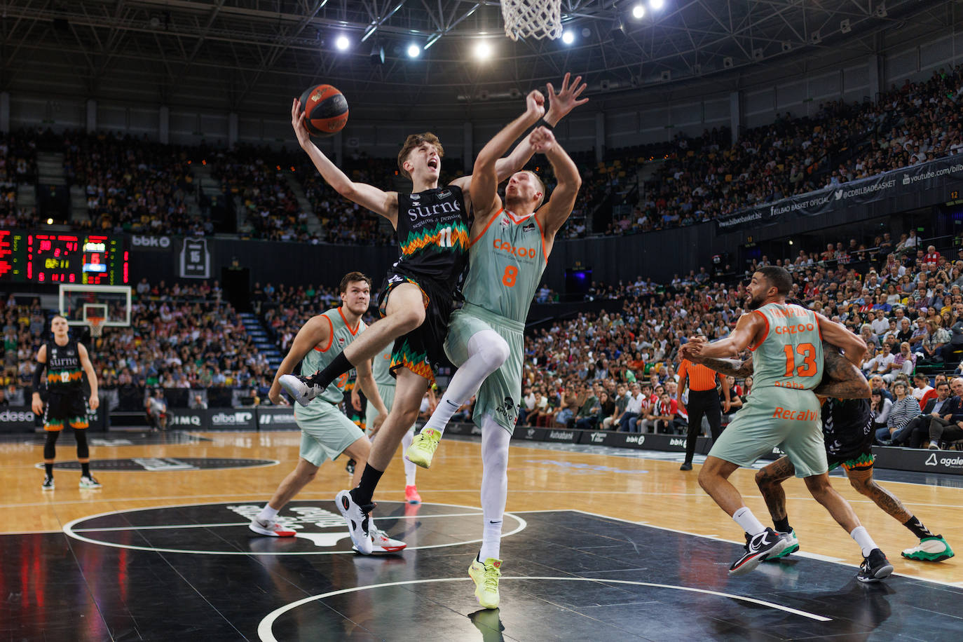 Las mejores fotos del Bilbao Basket - Baskonia