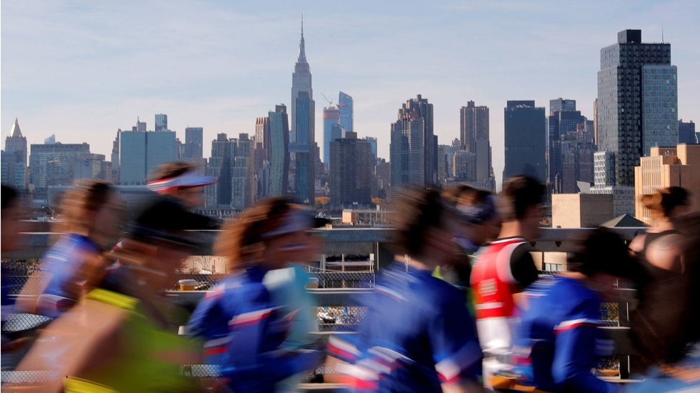 Una periodista de EL CORREO en el Maratón de Nueva York: «Voy a cumplir un sueño»