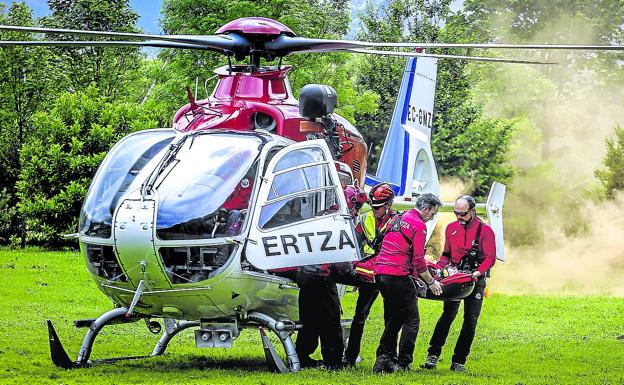 Álava es el territorio vasco con mayor porcentaje de rescates peligrosos