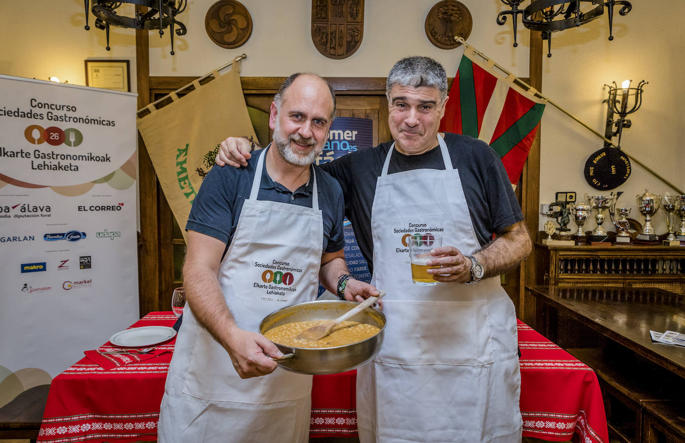 La cena de Ametza, en imágenes