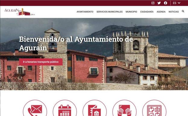 El Ayuntamiento de Salvatierra estrena página web con nuevos servicios y más seguridad