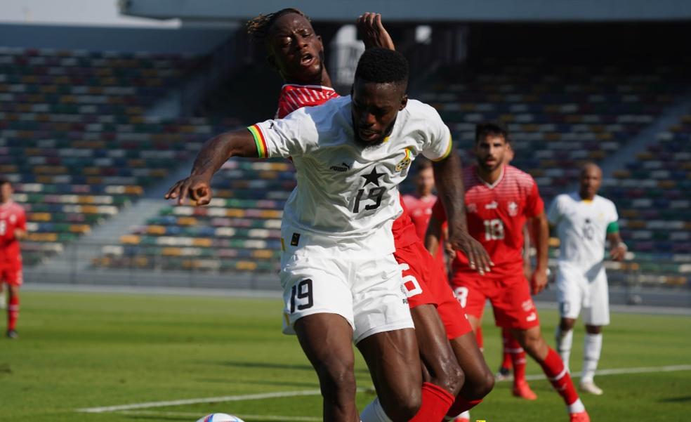 Iñaki Williams, titular en la victoria de Ghana ante Suiza