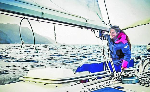 Una vitoriana cruzará el Atlántico a vela por las chicas de Pakistán