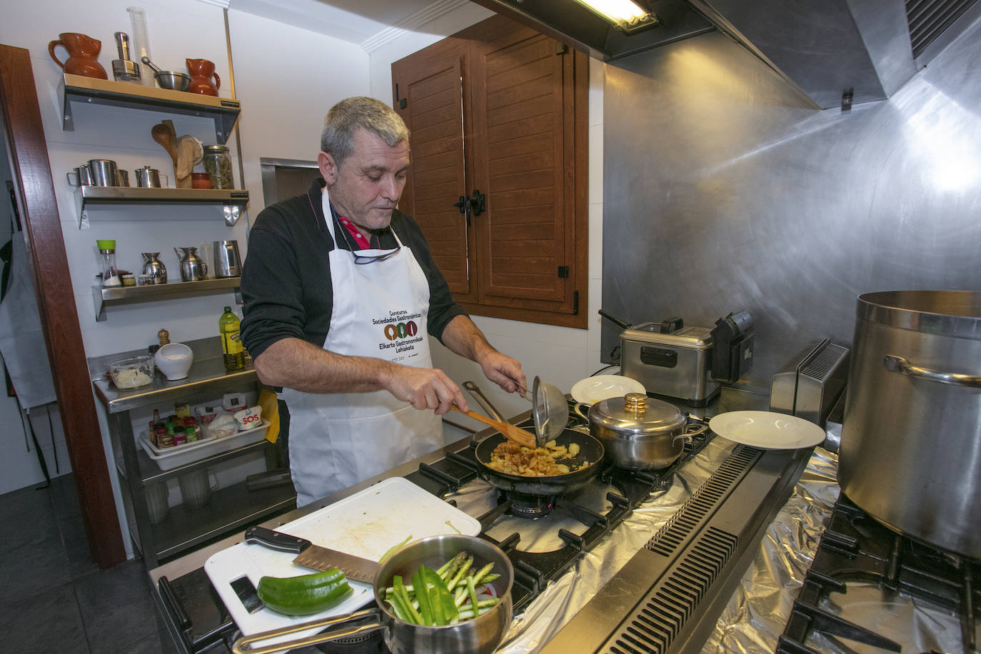 Las imágenes de la sociedad gastronómica Gatzalde