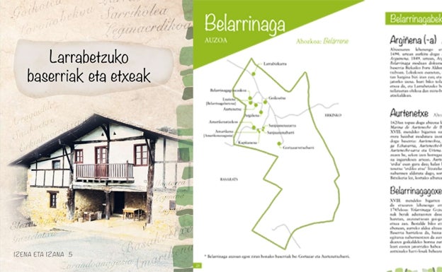 Labayru Fundazioak 'Larrabetzuko baserriak eta etxeak' izeneko liburua kaleratu du