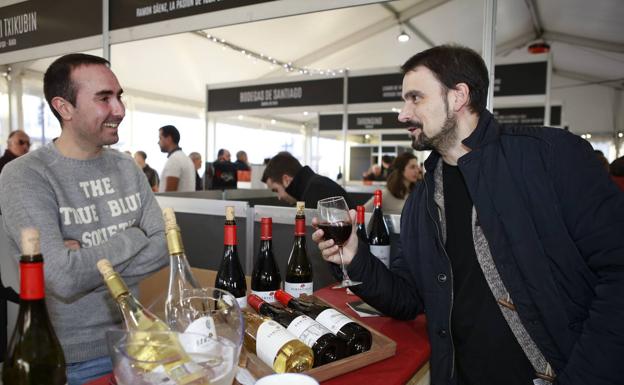 Ardoaraba estrena carpa en la plaza de España y habrá catas en el Museo de Los Faroles o en la iglesia San Vicente