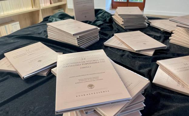 Euskaltzaindia publica la octava entrega sobre la toponimia vitoriana