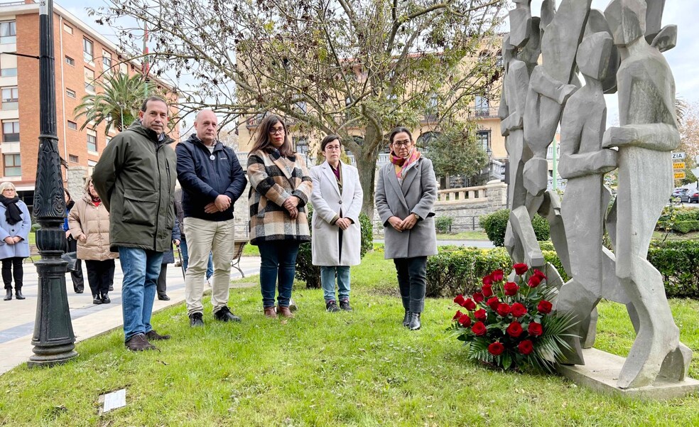Los partidos políticos de Getxo rinden homenaje a las víctimas del terrorismo sin la presencia de Bildu