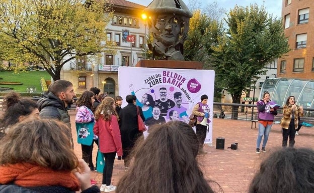 Los jóvenes vascos exigen que las chicas puedan vivir libres y sin miedo